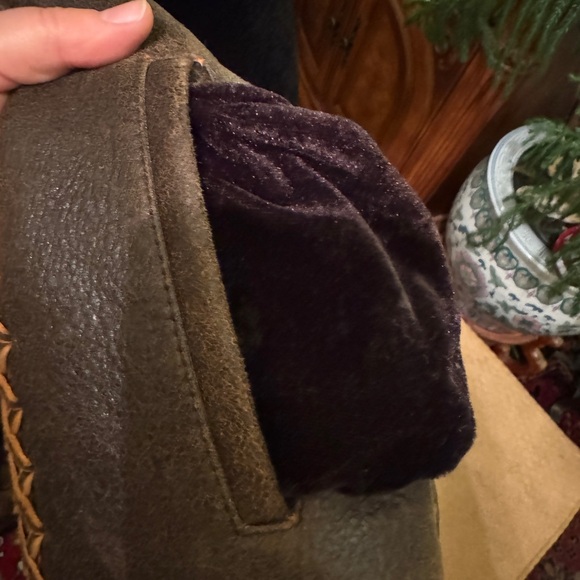 Vintage Stephen’s Leather Blazer with Fox fur Collar - Picture 4 of 13